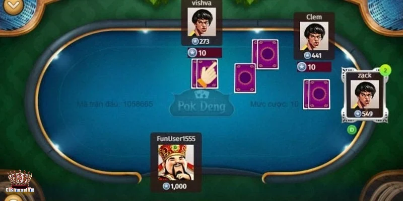 Cách chơi Poker Deng cơ bản